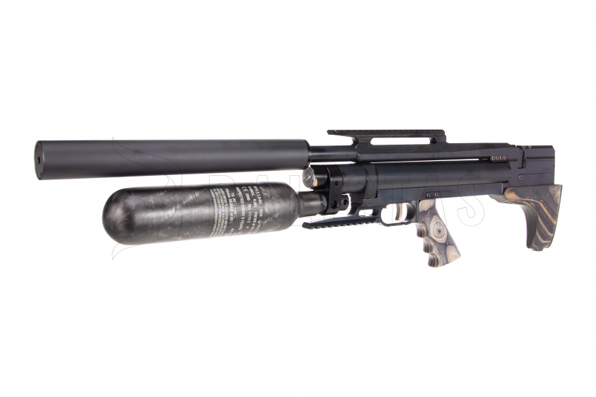 Carabine à air comprimé Taipan Veteran II TAC 550mm 6,35mm Laminate Grey