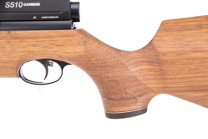 Carabine à air comprimé Air Arms S510 4,5mm Noyer Gaucher