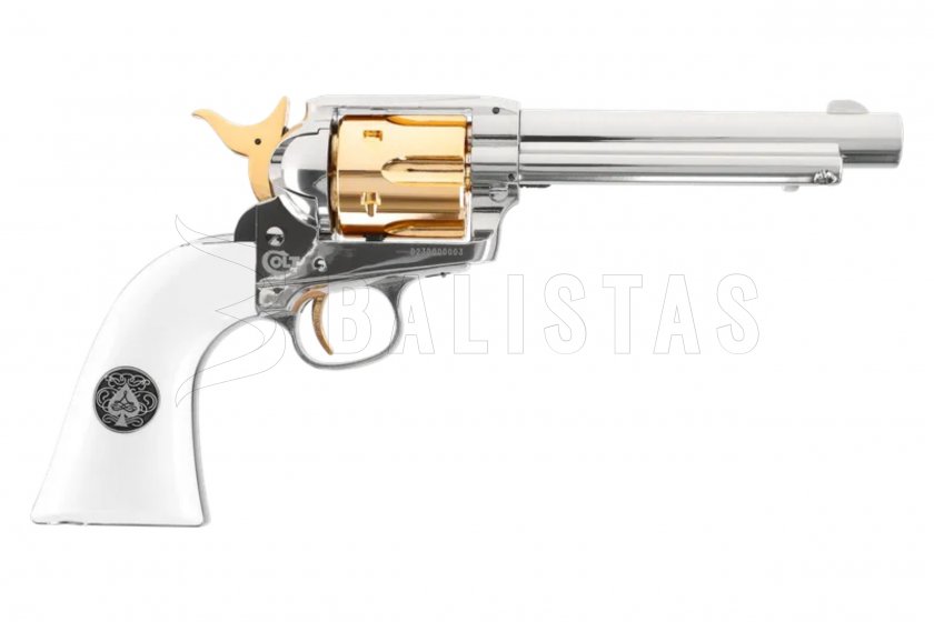 Revolver à air comprimé Colt SAA .45 Diabolo Smoke Wagon 4,5mm