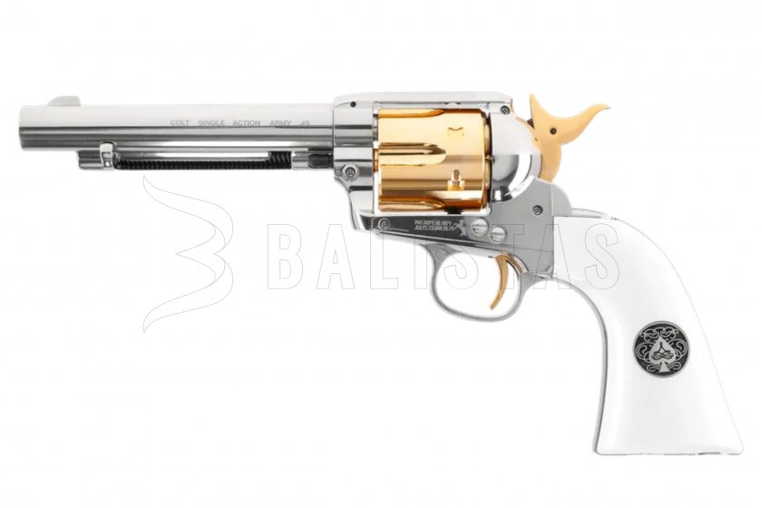 Revolver à air comprimé Colt SAA .45 Diabolo Smoke Wagon 4,5mm