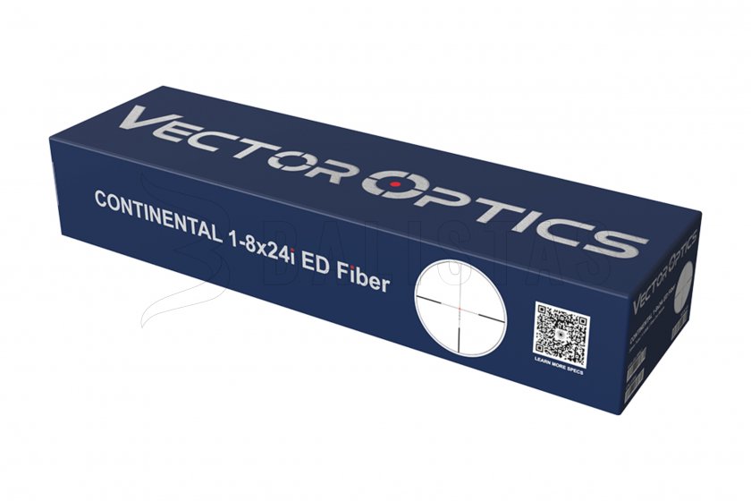 Lunette de visée Vector Optics Continental x8 1-8X24 ED Fiber LPVO