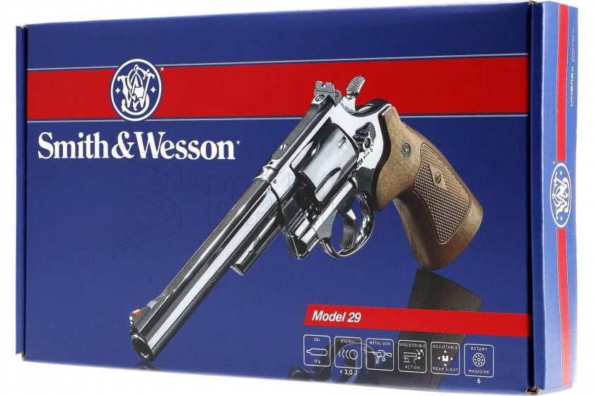 Revolver à air comprimé Smith & Wesson M29 6.5" Diabolo