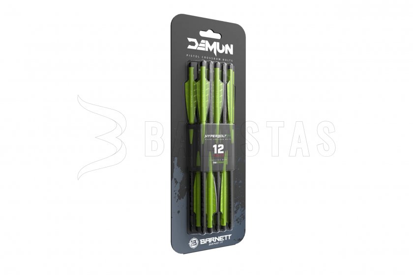 Flèches Barnett Demun Hyperbolt 7" 2F 12 pcs