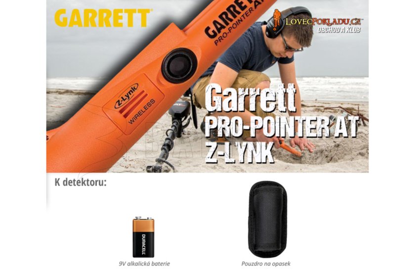 Dohledávací detektor kovů Garrett Pro Pointer AT Z-Lynk 08.jpg