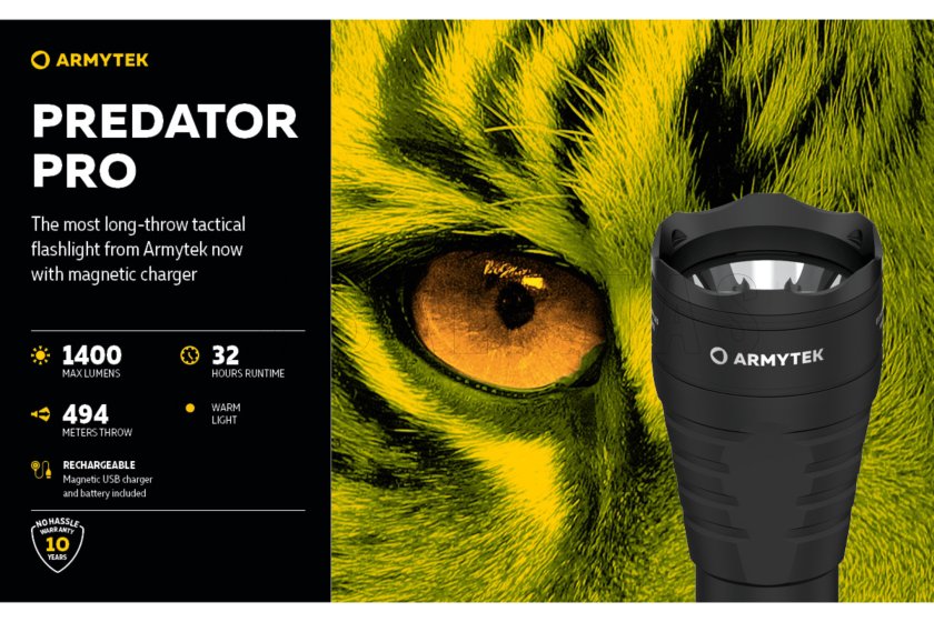 Svítilna Armytek Predator PRO set teplé světlo 01.jpg
