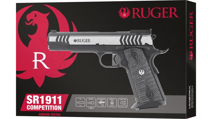 Vzduchová pistole Ruger SR1911 Competition 11.webp