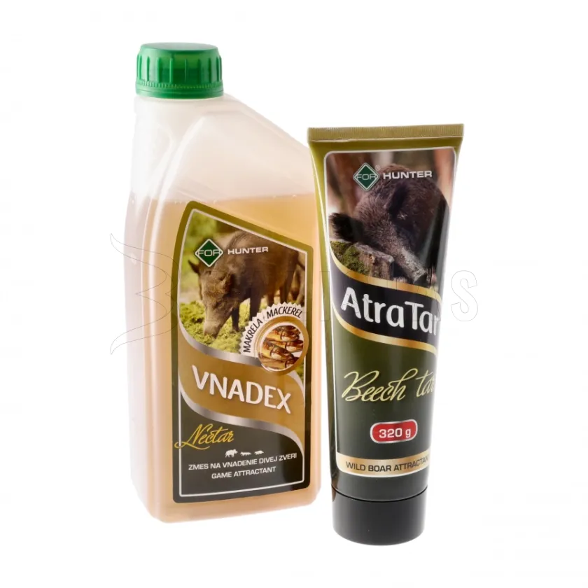 Appât Vnadex Nectar 1 kg Maquereau fumé + 320 g de goudron de hêtre AtraTar