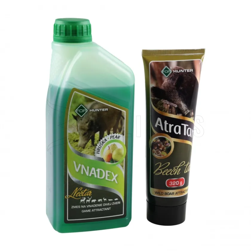 Appât Vnadex Nectar 1kg Poire sucrée + 320g de goudron de hêtre AtraTar