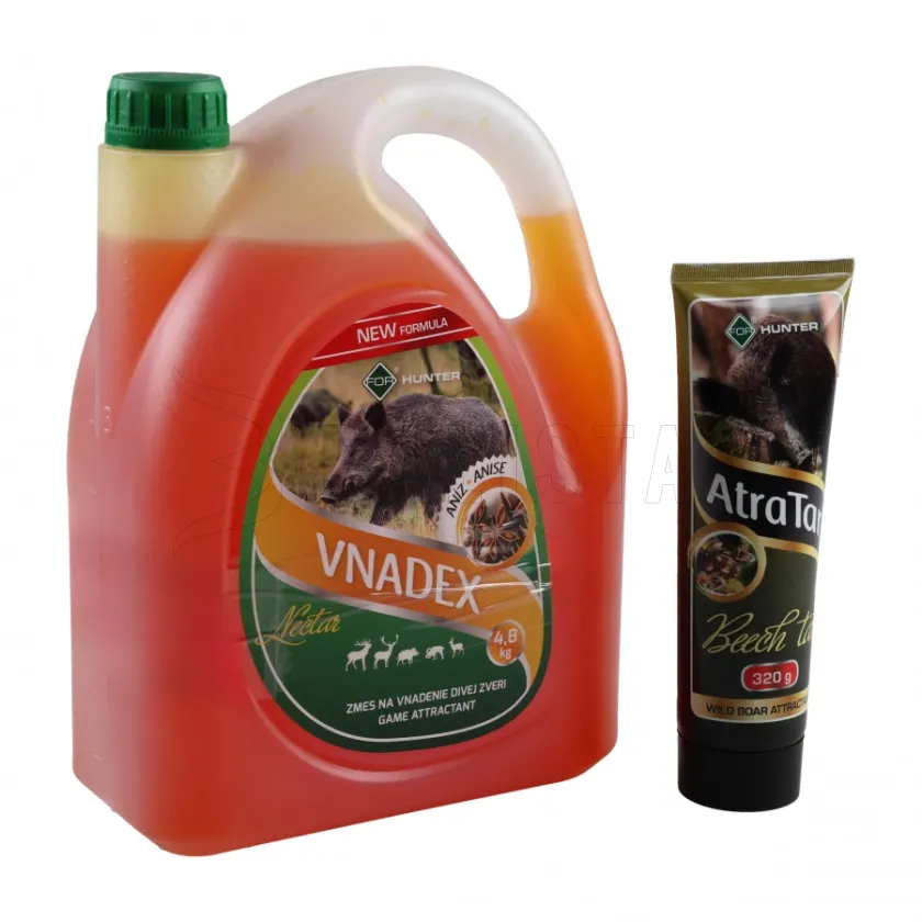 Appât Vnadex Nectar 4.8kg Anis + 320g de goudron de hêtre AtraTar