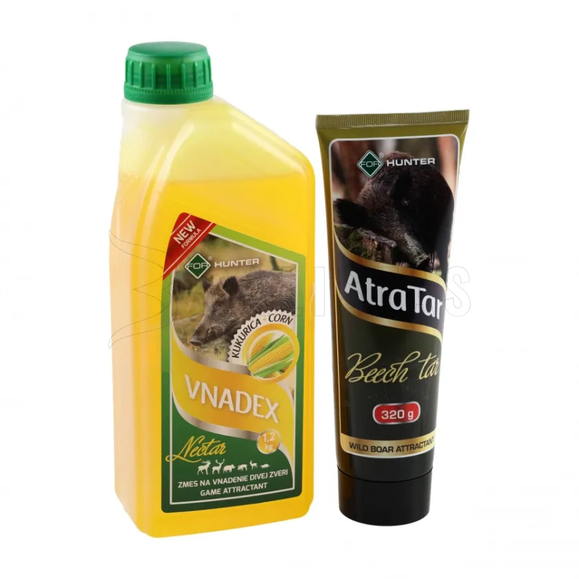 Appât Vnadex Nectar 1.2kg Maïs + 320 g de goudron de hêtre AtraTar