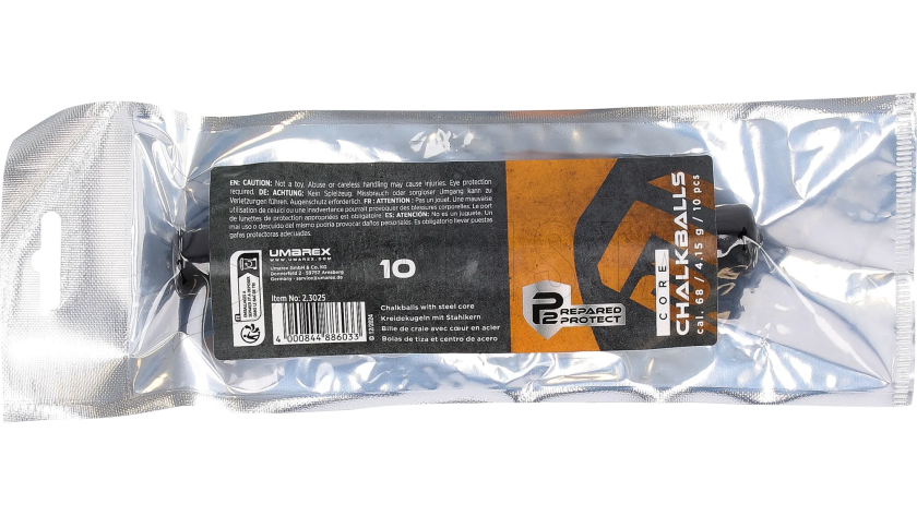 Billes T4E 68 P2P CORE CKB blue 10 pièces 3