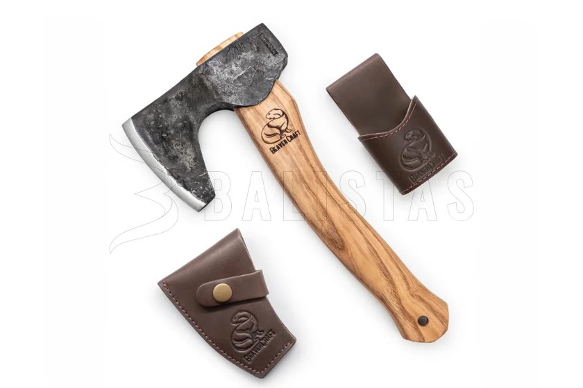 Hachette BeaverCraft Compact Long-Bearded Bushcraft Hatchet AX6