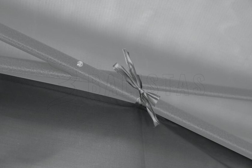 Parois latérales pour tente de réception 2X3m 210D grises imperméables Cattara 13344 3
