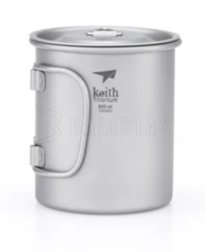 Tasse en titane Keith avec couvercle 300ml 2