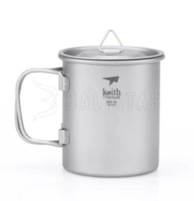 Tasse en titane Keith avec couvercle 300ml 3