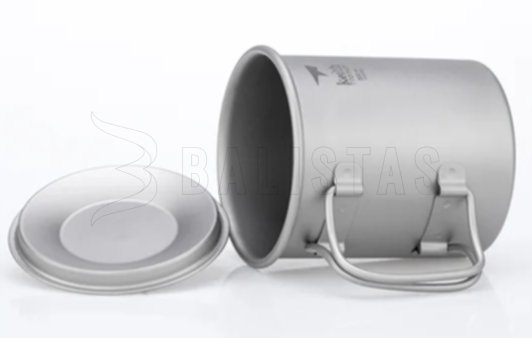 Tasse en titane Keith avec couvercle 300ml 4