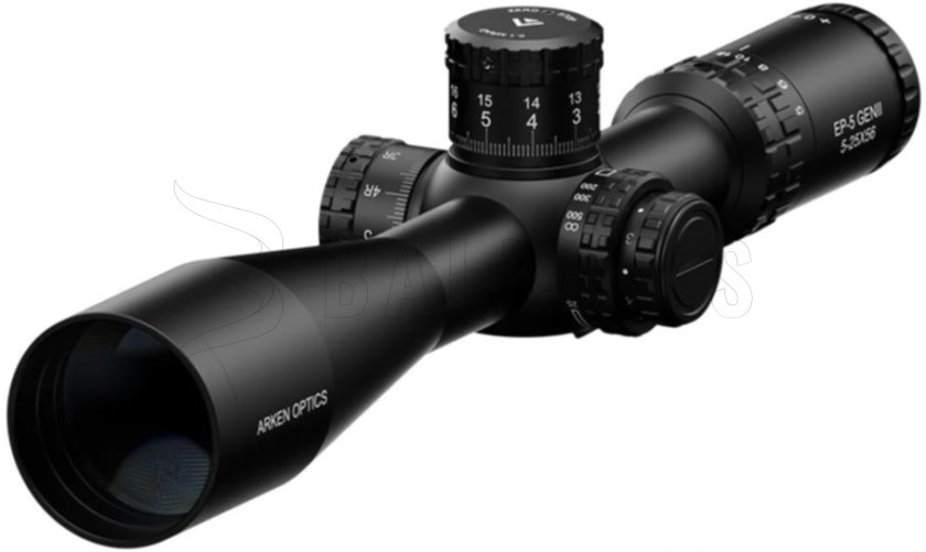Lunette de tir Arken EP-5 GENII 5-25x56 FFP VPR MIL