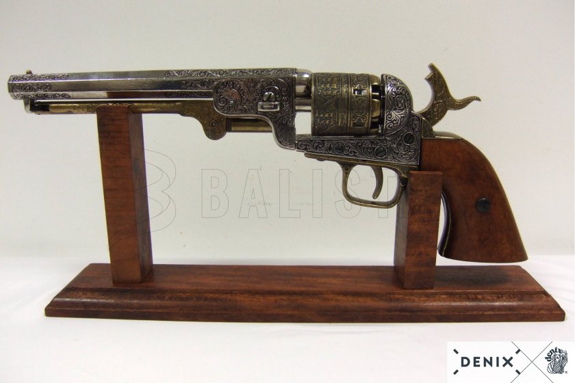 Réplique Colt Navy 1851 – laiton 9