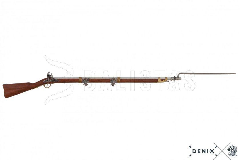Réplique Fusil à silex français avec baïonnette, 1806