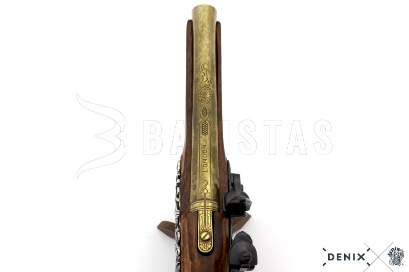 Réplique du pistolet à silex du général George Washington, Angleterre XVIIIe siècle 17