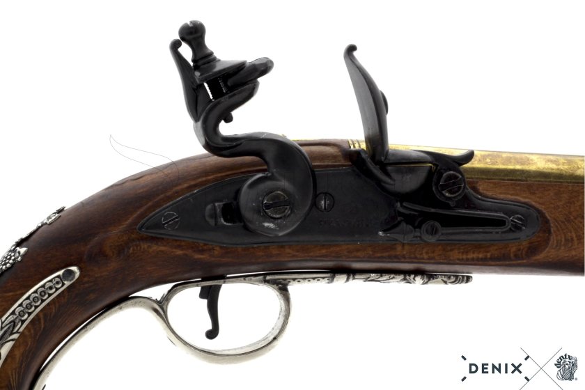 Réplique du pistolet à silex du général George Washington, Angleterre XVIIIe siècle 8