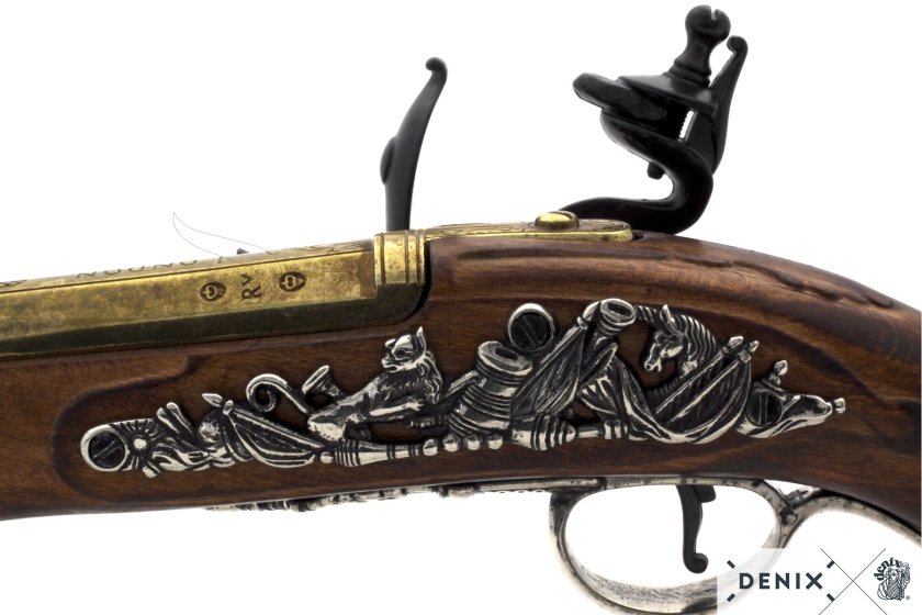 Réplique du pistolet à silex du général George Washington, Angleterre XVIIIe siècle 7