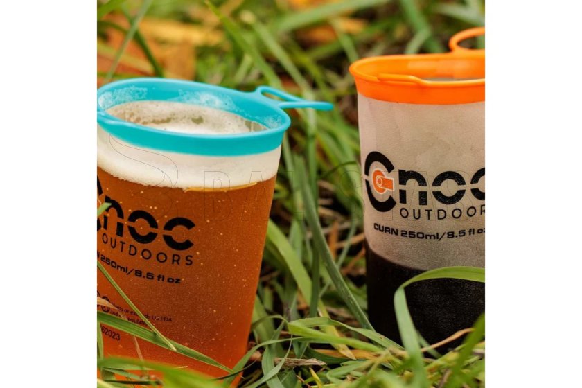 Set de gobelets pliables CNOC Curn Collapsible Cups 250 ml (Orange + Bleu) 3