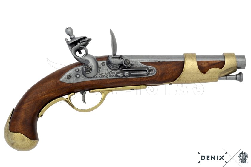 Réplique de pistolet de cavalerie française, France 1806
