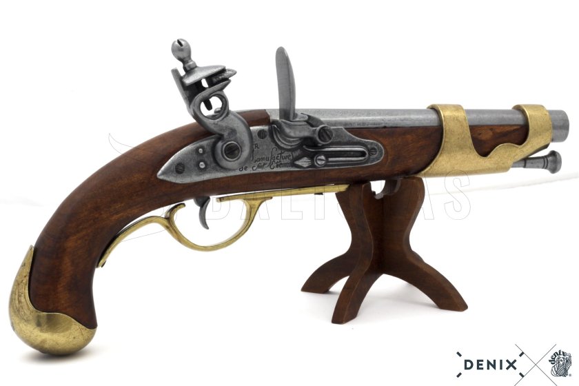 Réplique de pistolet de cavalerie française, France 1806 4