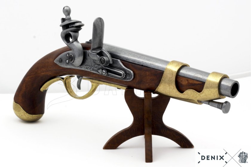 Réplique de pistolet de cavalerie française, France 1806 5