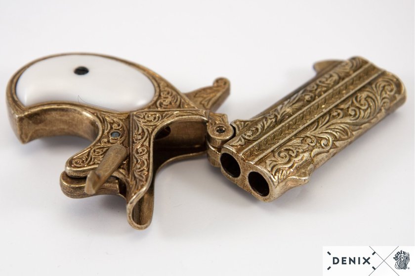 Réplique de Derringer à deux canons, USA 1866 6