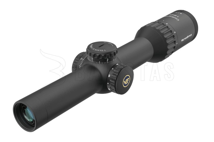 Lunette de visée Vector Optics Continental x6 1-6x24i SFP VEC-FDR Fiber MIL