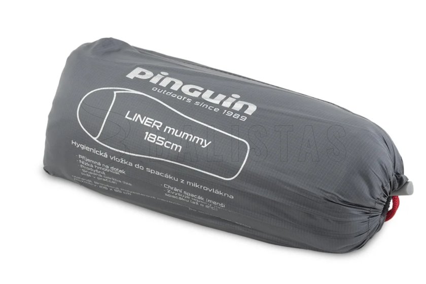 Drap de sac de couchage Pinguin Liner Mummy 175cm 6