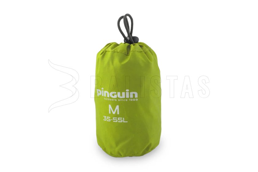 Housse de pluie pour sac à dos Pinguin Raincover M vert citron
