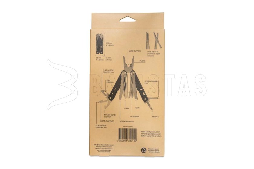 Couteau multifonction Nordic Pocket Saw Multi-Tool 13 8
