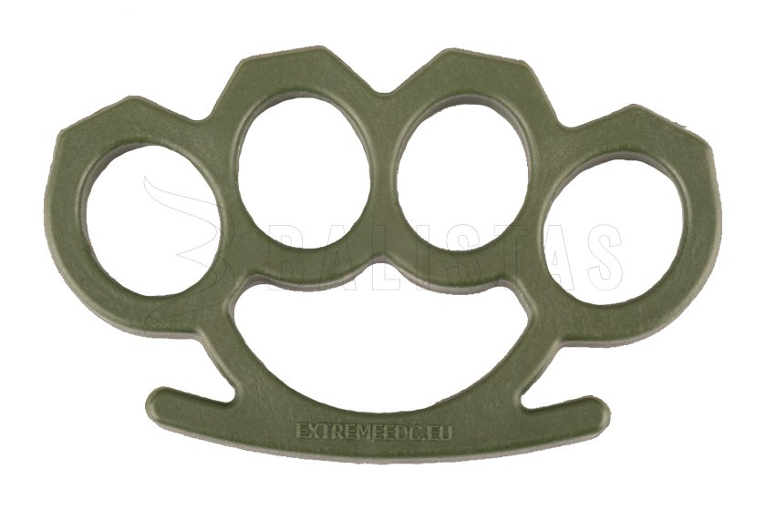 Poing américain classique standard vert