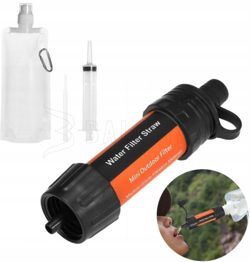 Filtre à eau de poche Mini Water Filter 6 en 1