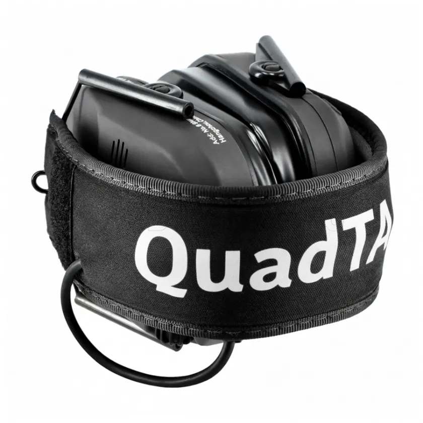Casque antibruit de tir actif RealHunter Active ProSHOT QuadTAC Noir 6