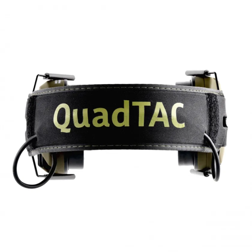 Casque antibruit électronique de tir RealHunter Active ProSHOT QuadTAC olive 7