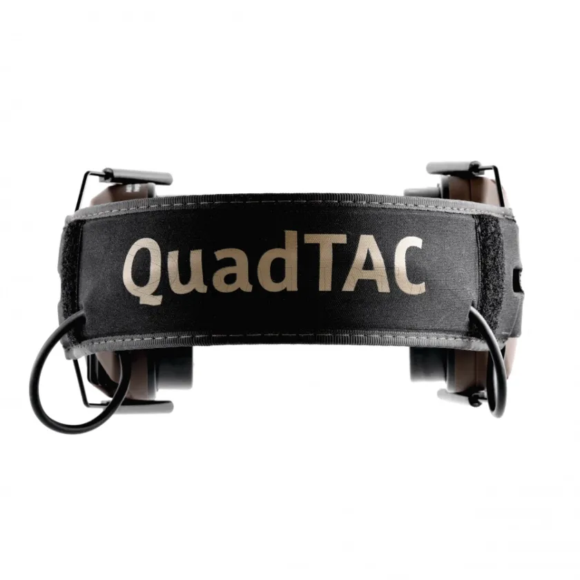 Casque antibruit de tir actif RealHunter Active ProSHOT QuadTAC FDE 7