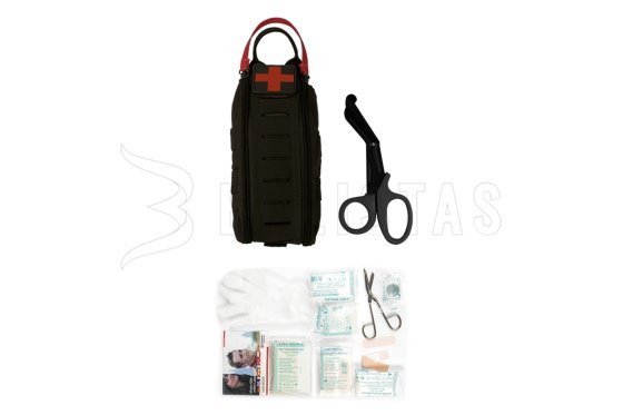 Trousse de premiers secours Mil-Tec IFAK Rapid Pack Noire