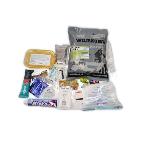 Ration alimentaire militaire MRE, ARPOL WZ, Set 1