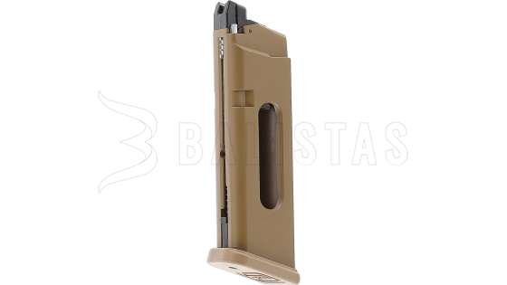 Chargeur Glock 19X MOS BlowBack BB CO2 Coyote