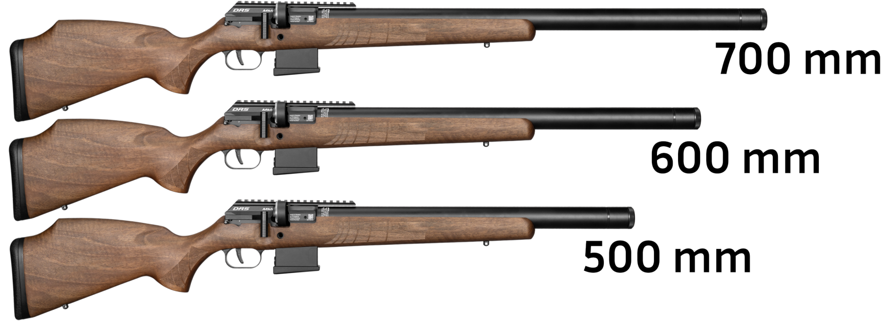 Carabine à air comprimé FX DRS MKII Classic Walnut texte 1